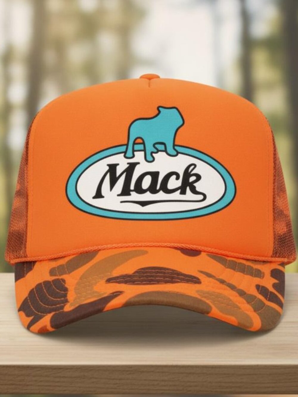 Dale Gribble Hat Mack Truck King Of The Hill Foam Trucker Cap Mesh Snapback Camo